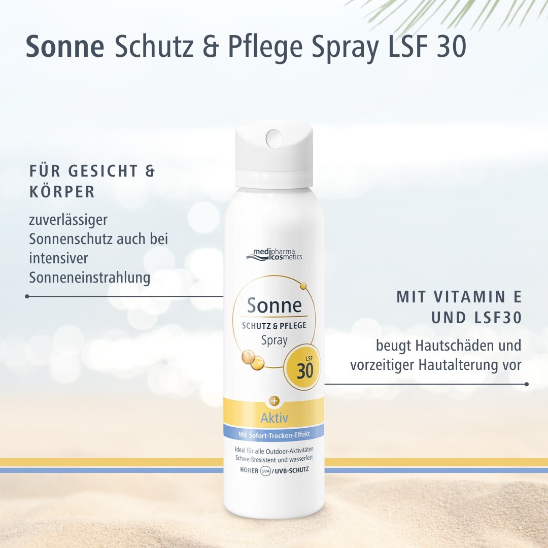 SONNE Schutz & Pflege Aktiv Spray LSF 30