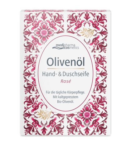 Olivenöl Hand- & Duschseife Rosé