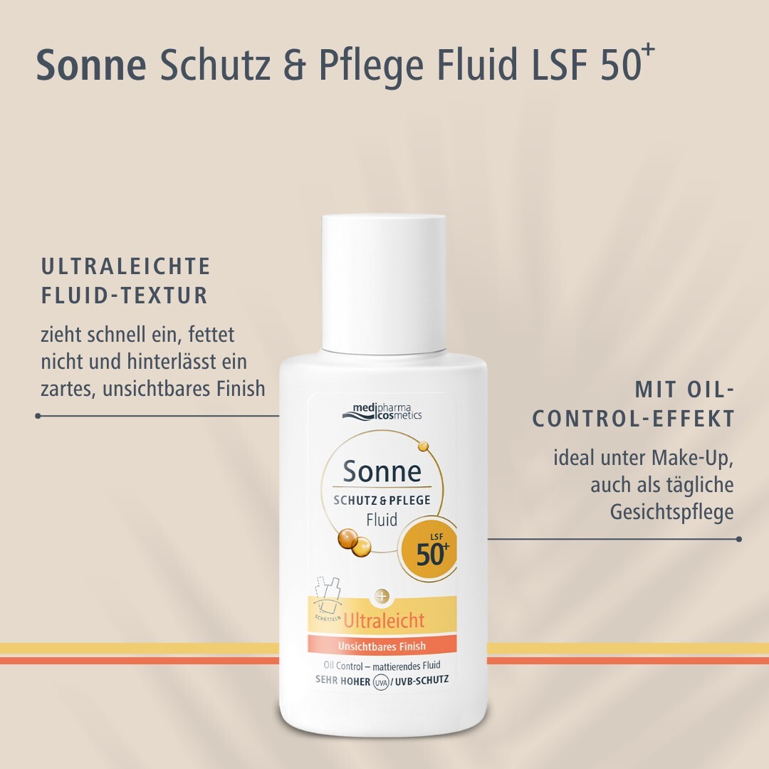 SONNE Schutz & Pflege Fluid LSF 50+